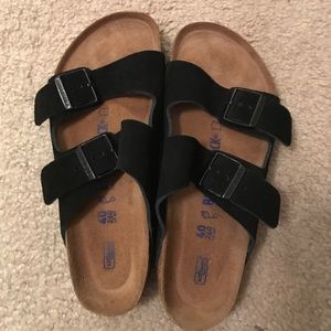 Black Birkenstocks size 40